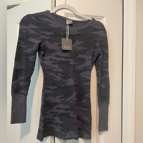 Blue Camo long sleeve - Picture 1 of 1